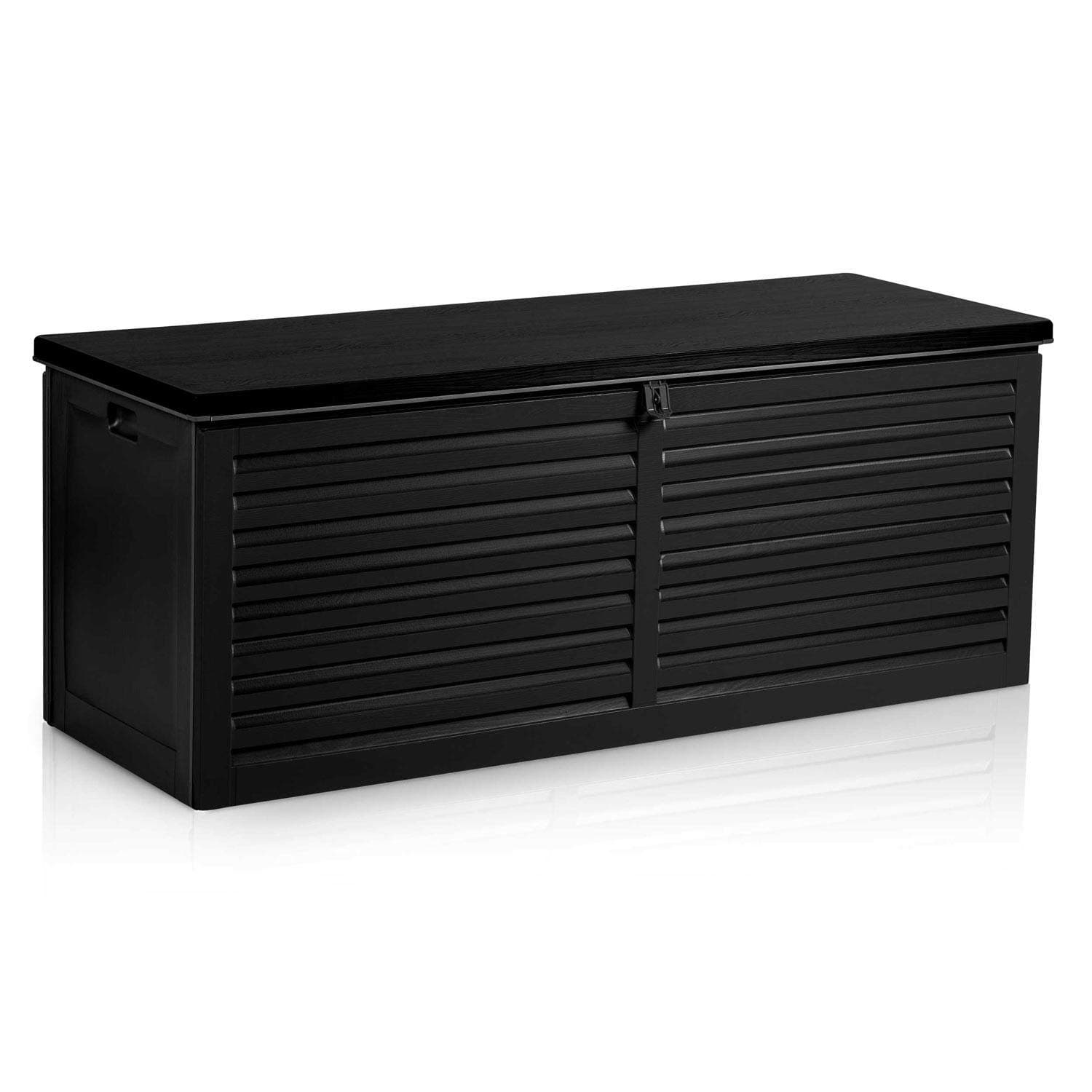 Havekasse 143,5 x 57 x 53,5 cm 390 liter sort
