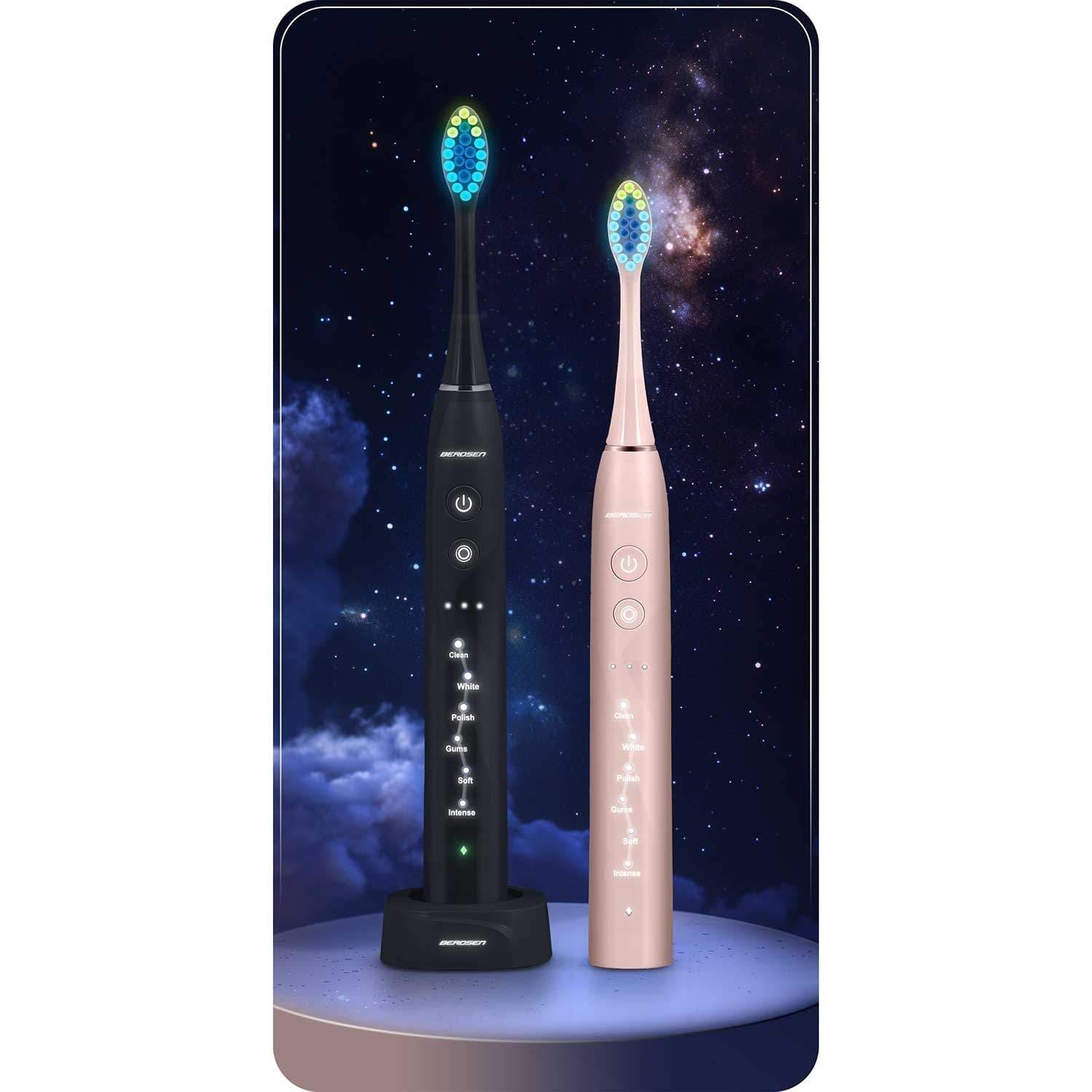 Berdsen Galaxy Duo soniske tandbørstesæt med 2 stk view 2