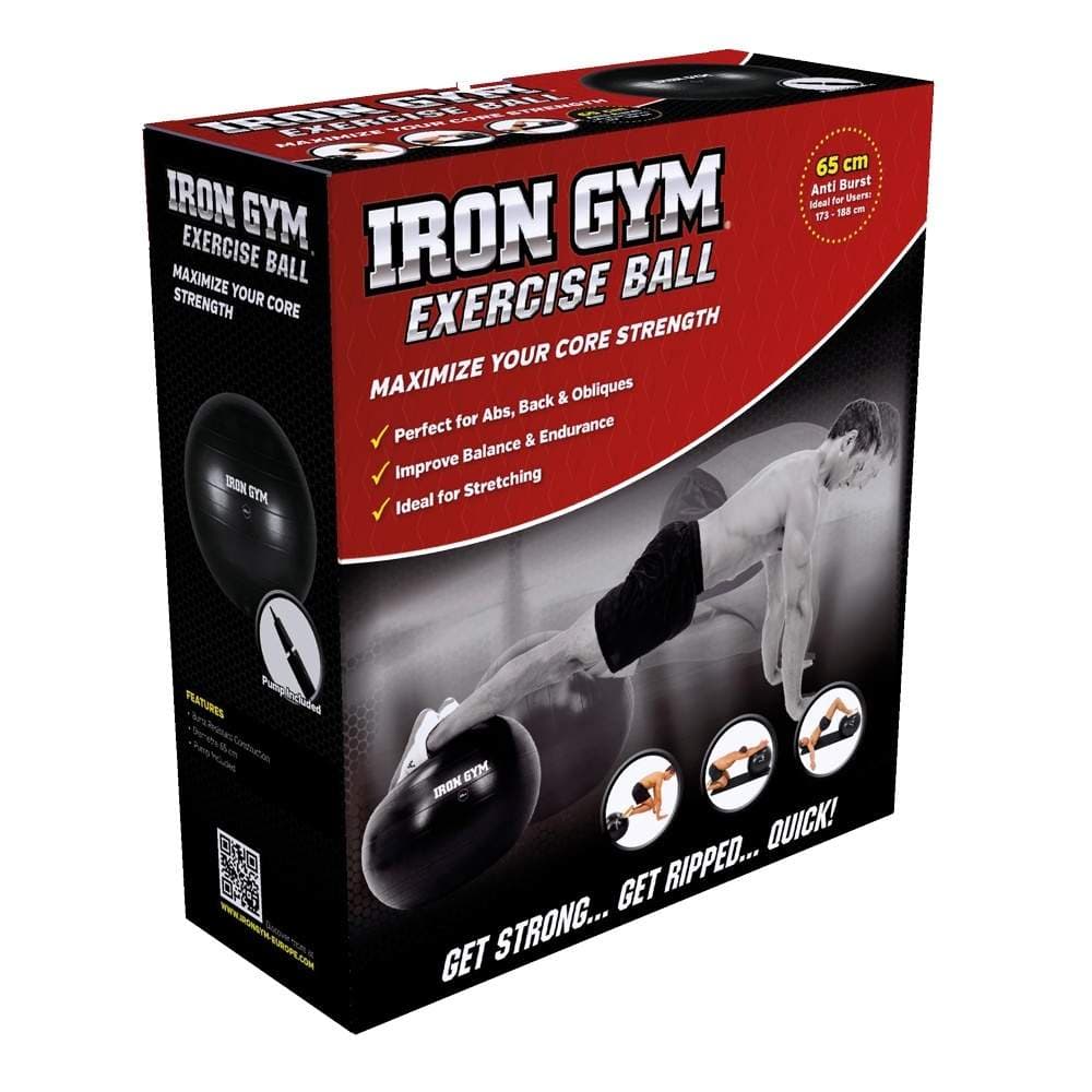 Iron Gym - Træningsbold 65cm Inkl. Pumpe view 2