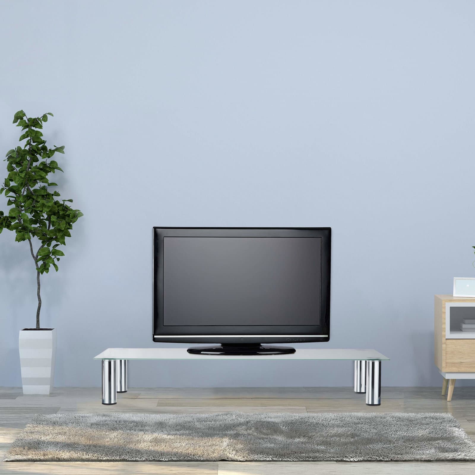 TV-stand i glas view 2