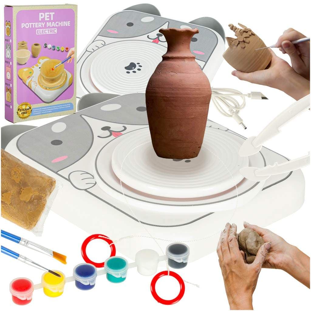 Potter's wheel set creativei hundegrå