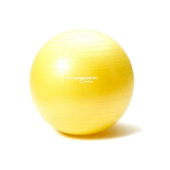 65 cm Anti-Burst Fitnessbold – Gul, Core Stability