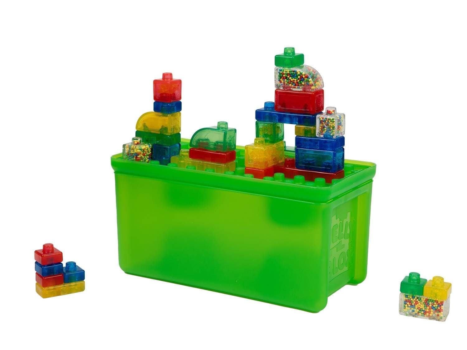 Jelly Blox byggeklodser sæt, 30 dele med opbevaringskasse