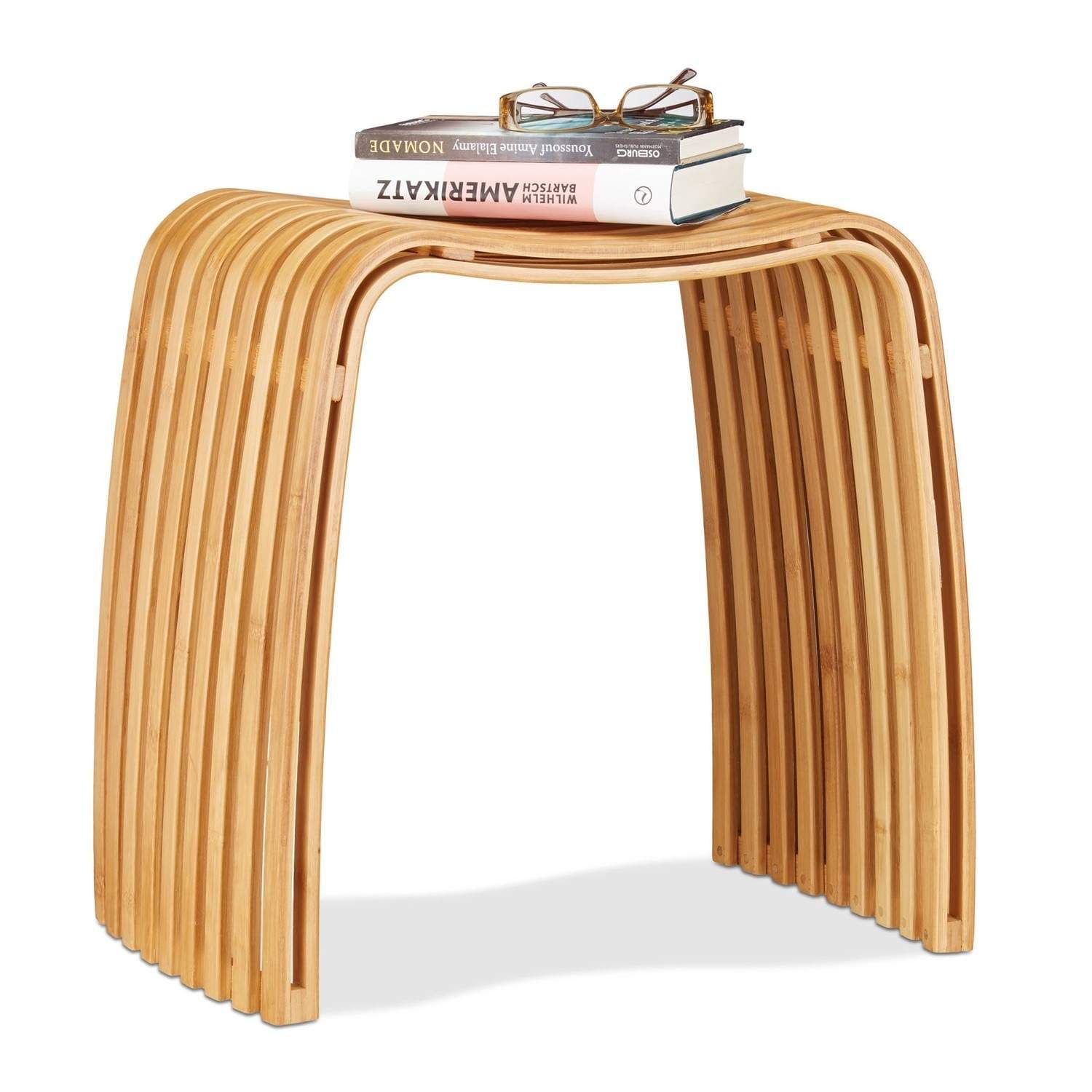 Bambus entréskammel – Elegant, pladsbesparende design
