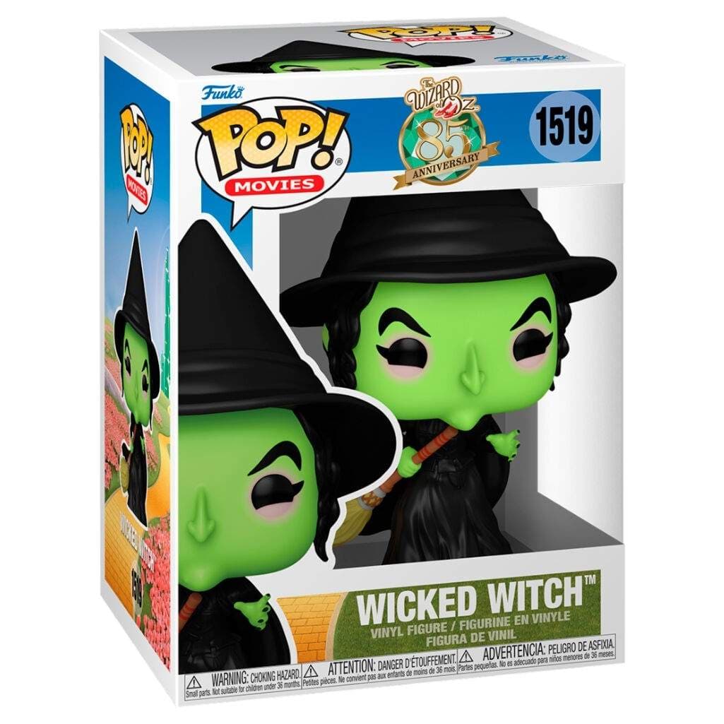 Wicked Witch-kostume til børn, størrelse 4-6, Halloween-påklædning view 2