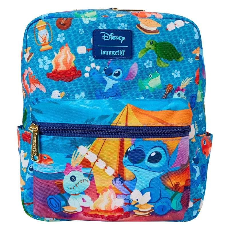 Stitch Camping Cuties Plys legetøj, 24 cm størrelse