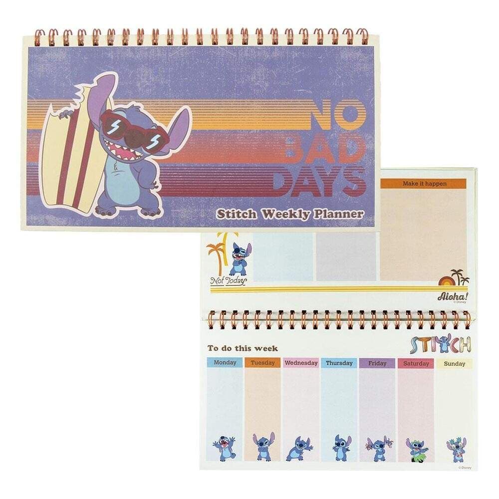 Stitch Weekly Planner med kalender og opgaveliste