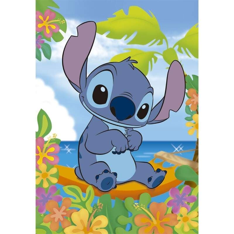 Stitch 104-brikke puslespil til børn og voksne view 2