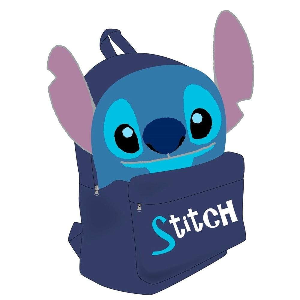 Stitch rygsæk 30 cm til børn, holdbar og let