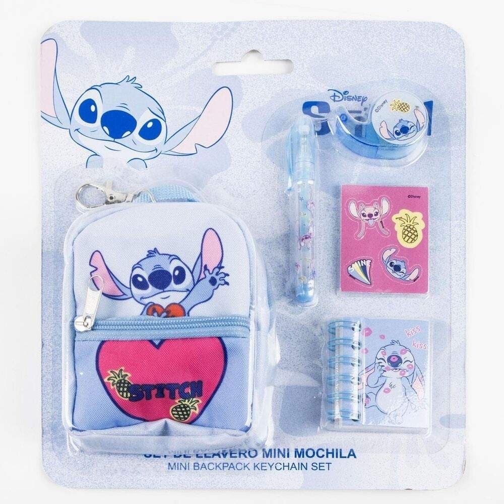 Stitch Mini-rygsæksæt med papirvarer