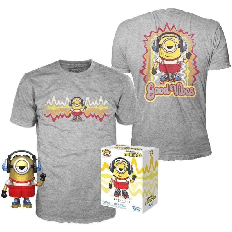 Minions Rulleskøjteløb Stuart Metallic Figur, Exclusive Edition