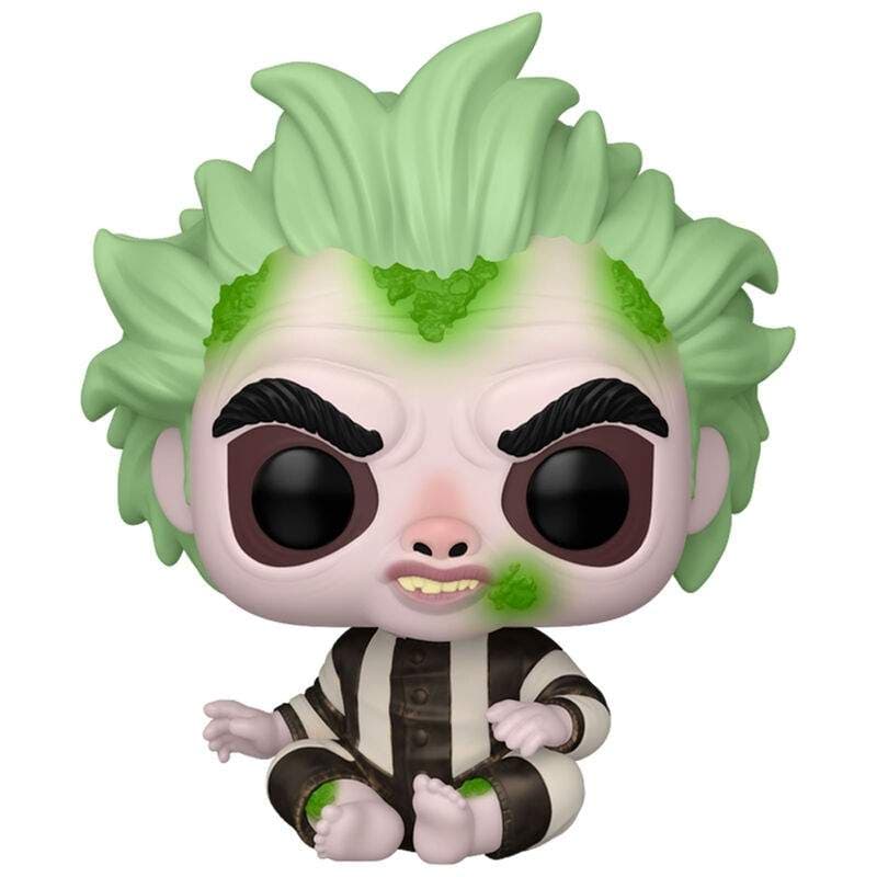 Beetlejuice babykostume til spædbørn, størrelser 0-12 måneder