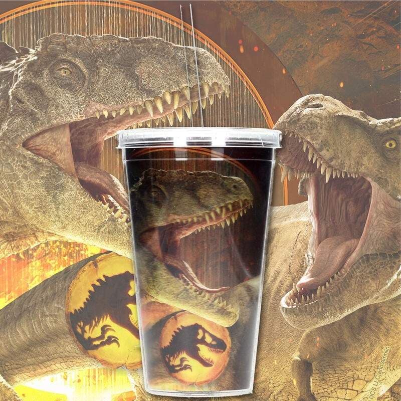 Jurassic Park Dominion 3D Lenticular Tumbler, 50ml Kapacitet