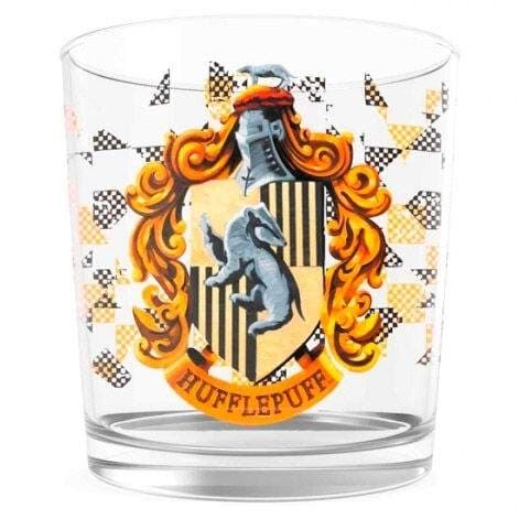 Hufflepuff Logo Glass – Officiel Harry Potter Merchandise