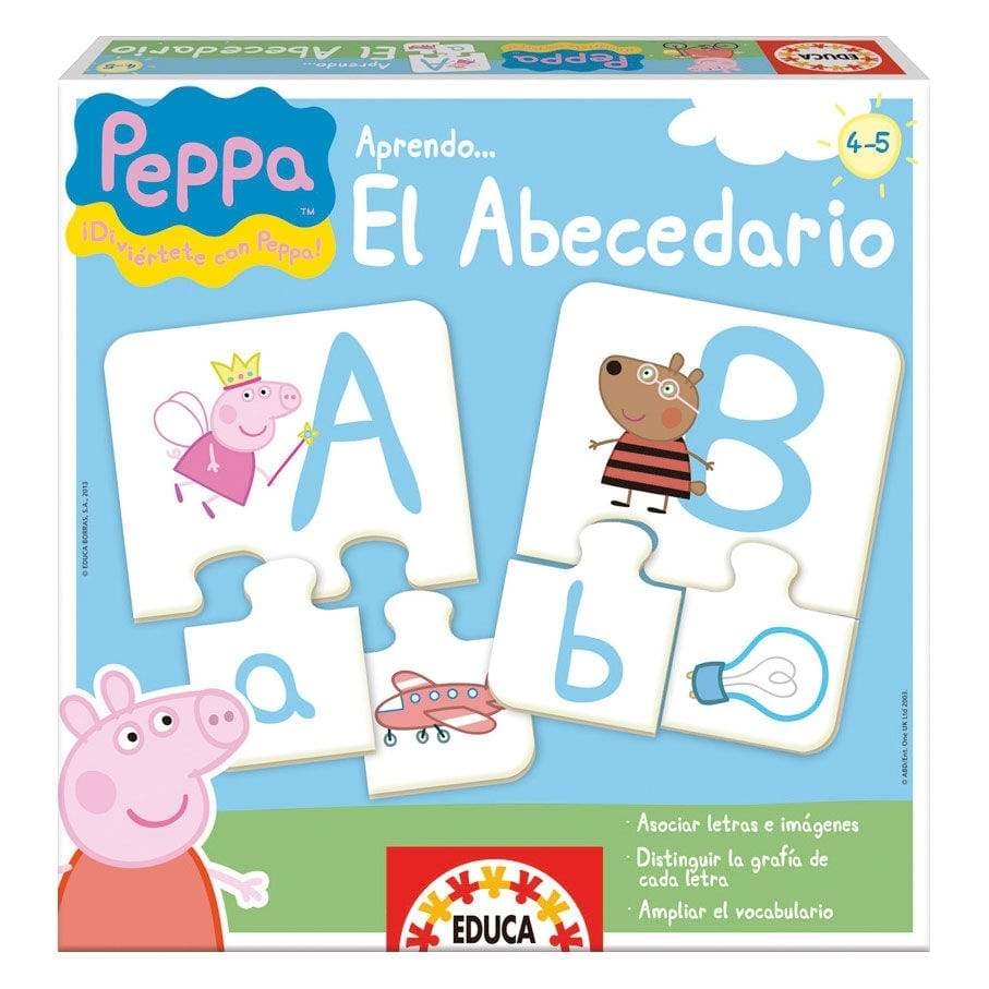Peppa Pig Alphabet læringsspil til børn