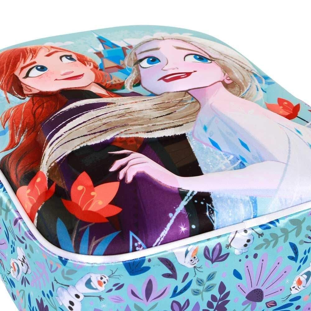 Frozen 2 3D-rygsæk, 31 cm størrelse, fjederdesign view 2