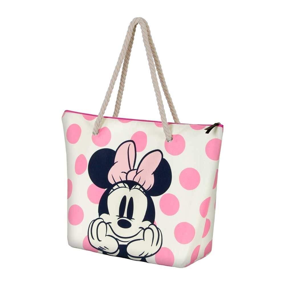 Minnie Dots strandtaske til kvinder, stor kapacitet, holdbart design view 2