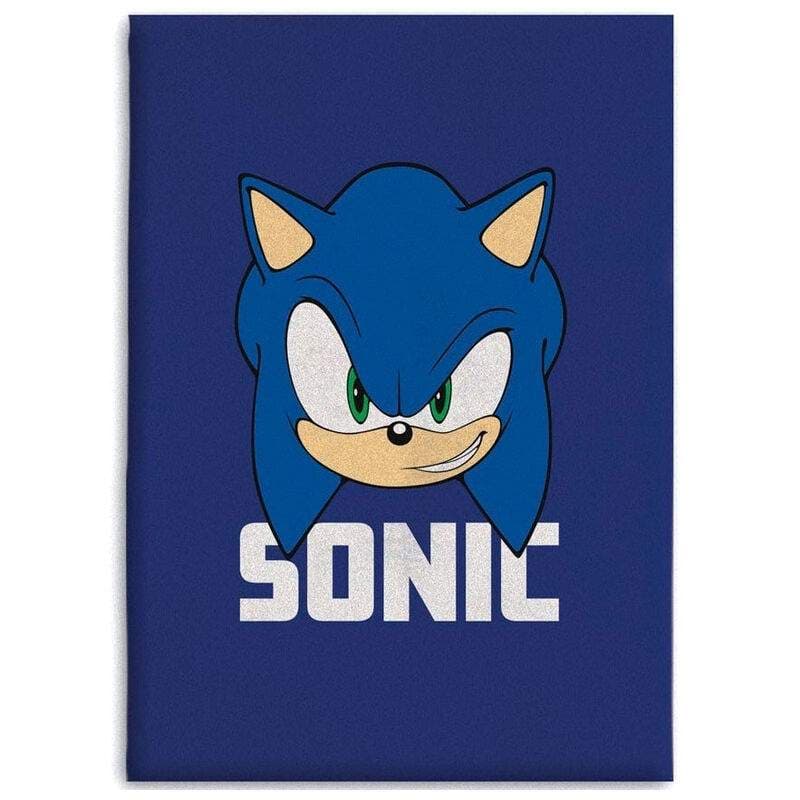 Sonic The Hedgehog Polar Fleece tæppe, blødt og hyggeligt