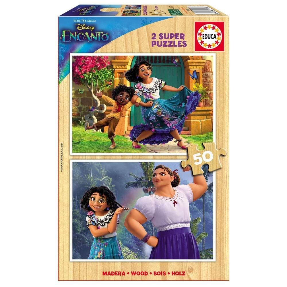 Disney Ecanto-puslespil 2x50 stk.