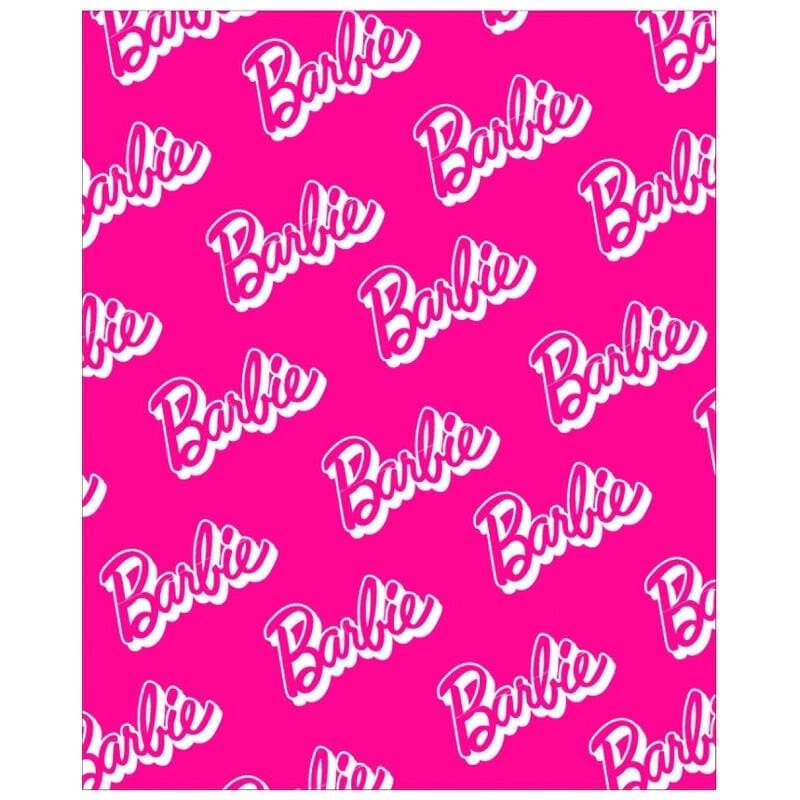 Barbie-tæppe i koral view 2