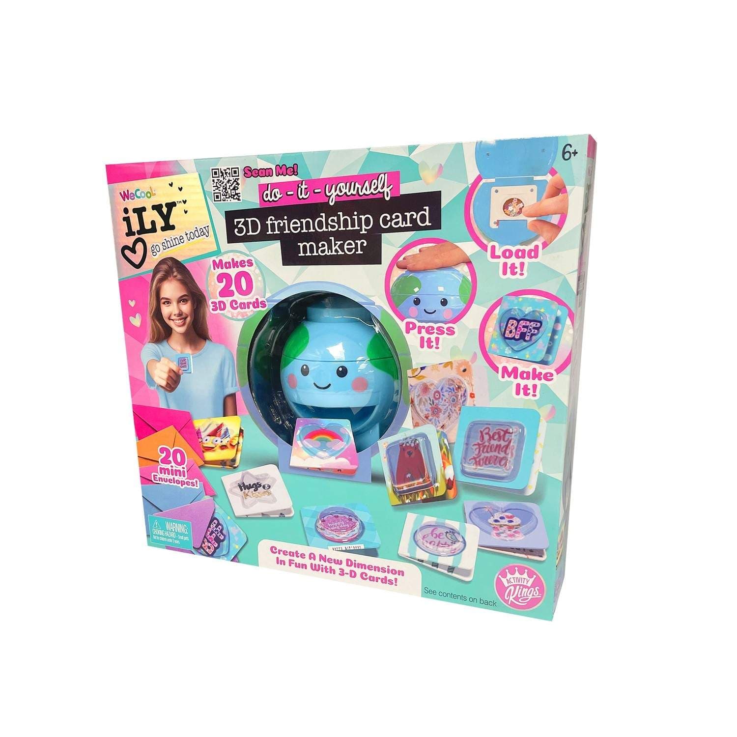 3D Friendship Card Maker DIY sæt til kreative projekter