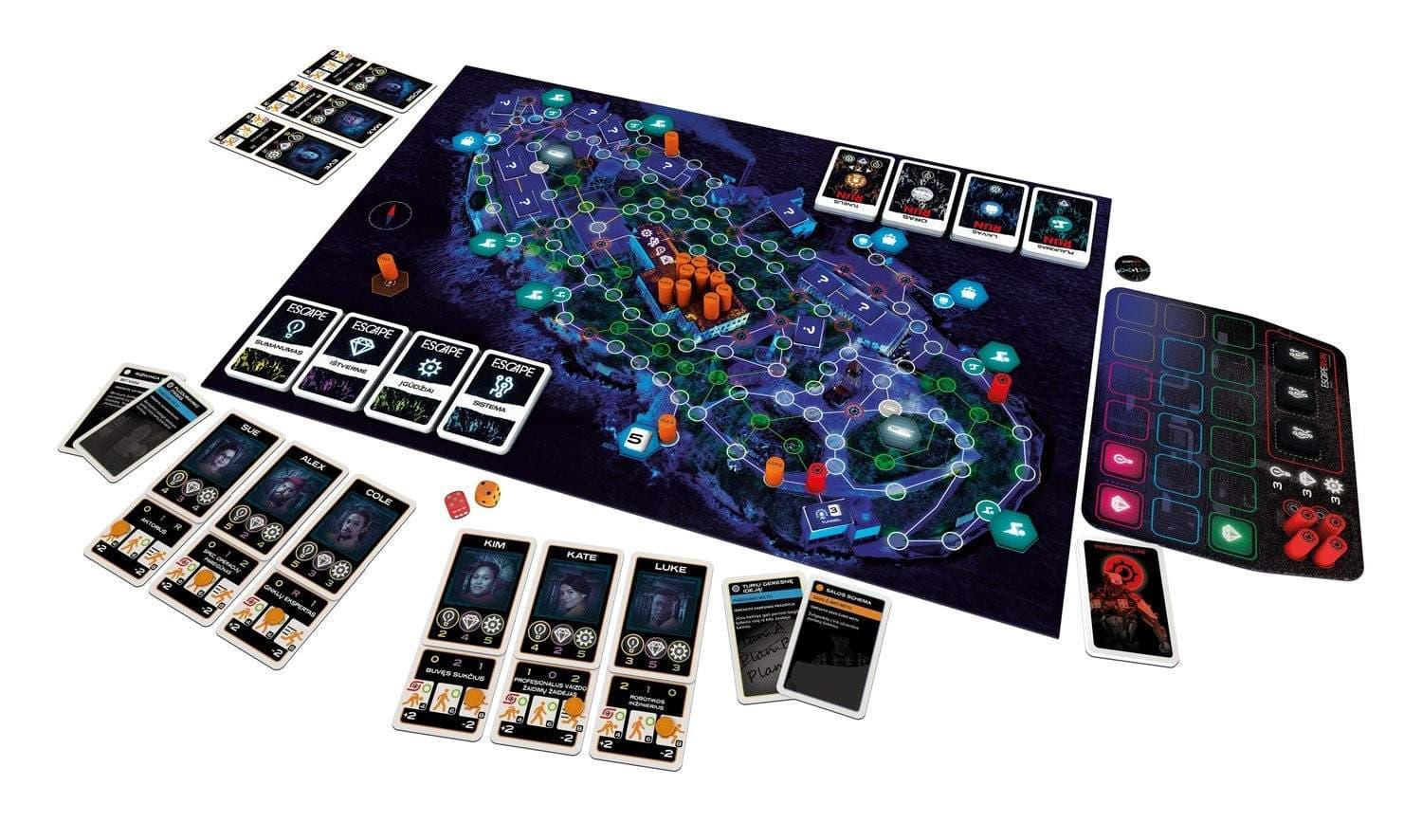 Tactic Game Escaperun Alcatraz 2034 (på litauisk sprog.) view 2