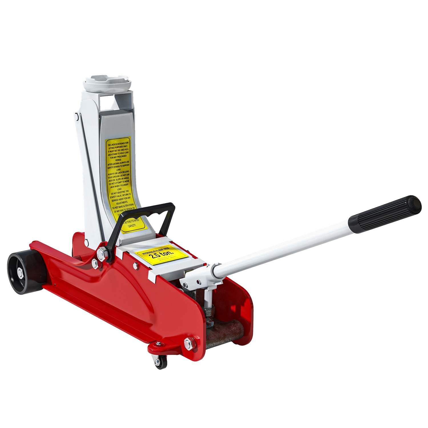 Hydraulisk donkraft – 2,5 ton, 8-38 cm løft, stål