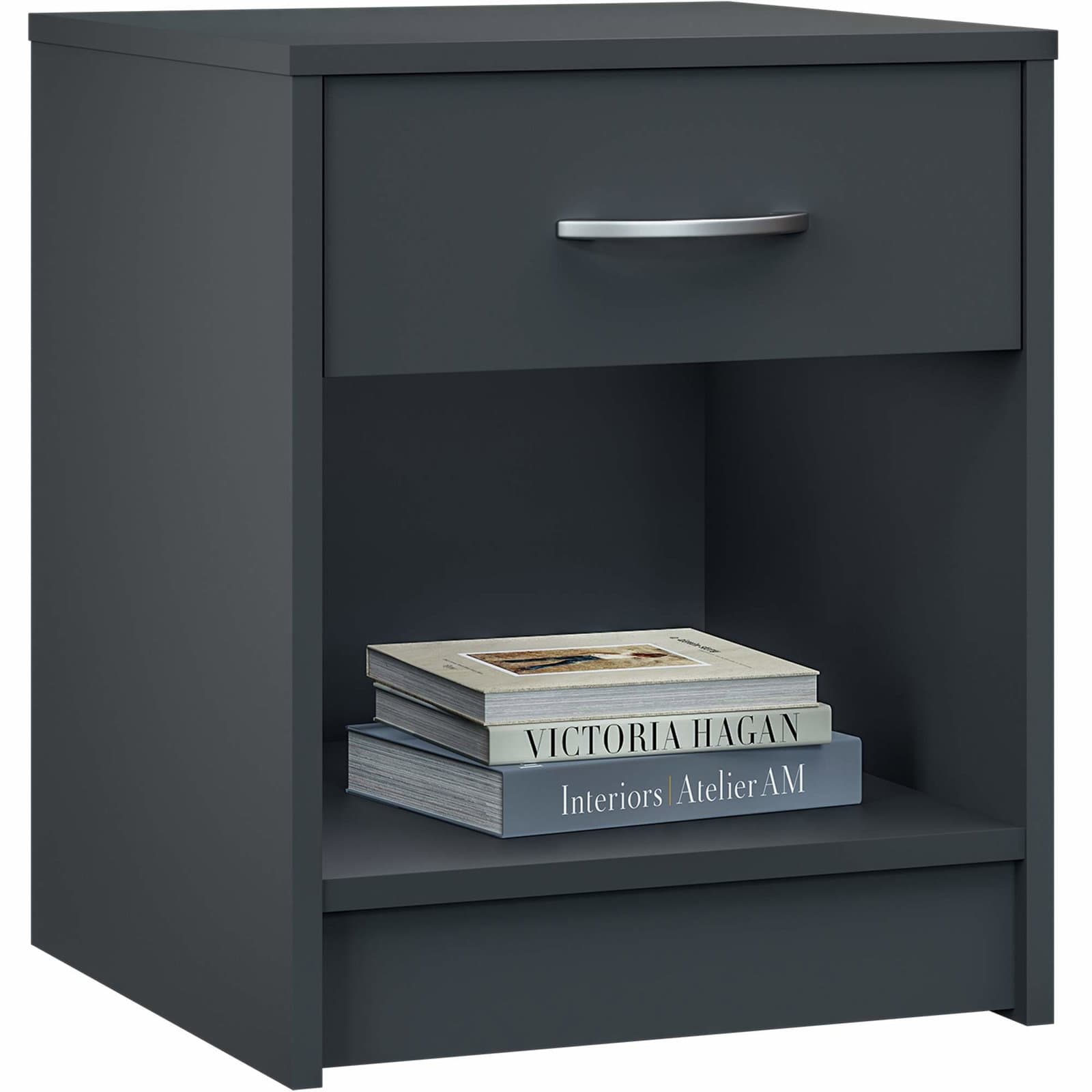 Natbord Antracit 50x40x35cm – Opbevaring, Holdbar