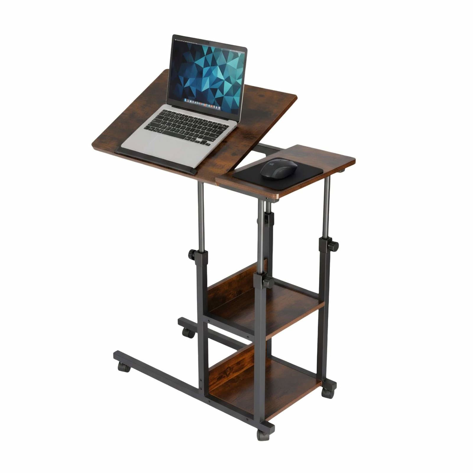 Justerbart laptopbord – Ergonomisk, vipbart, mobilt