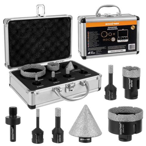 Diamant hulsavsæt – 7 dele, 6-68 mm, M14 adapter