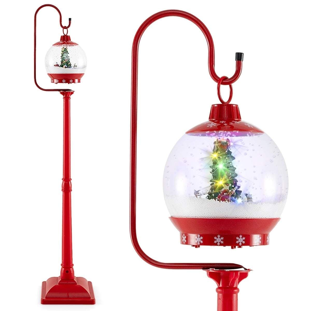 Lydaktiveret julelampe – 173 cm musikalsk lanterne view 2