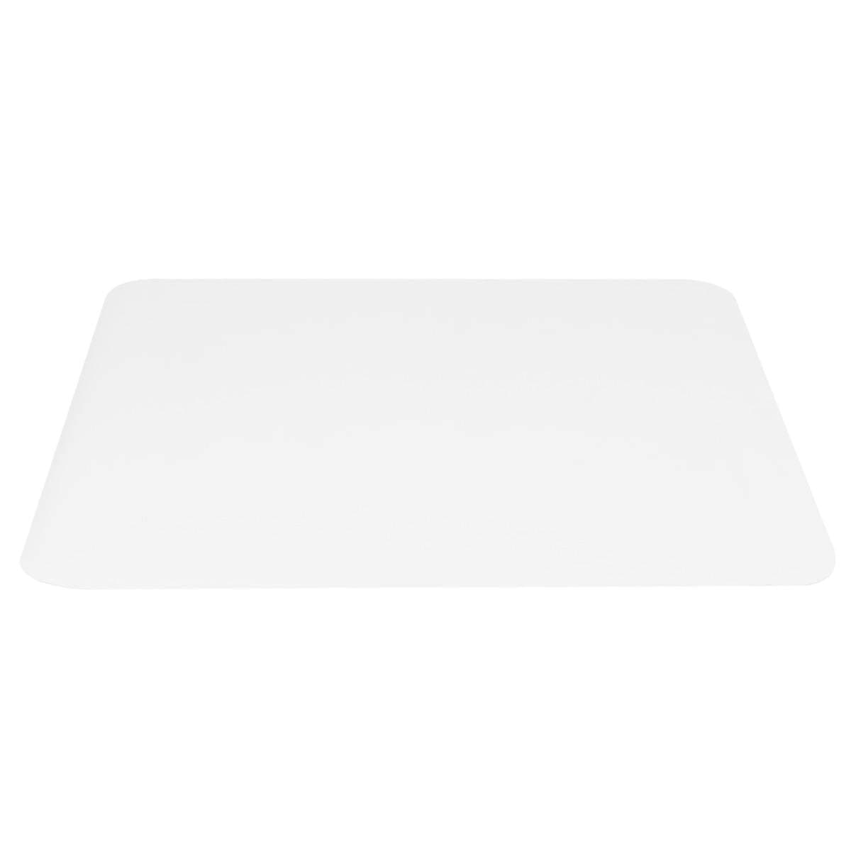 Transparent PVC gulvmåtte – 120 x 90 cm, skridsikker