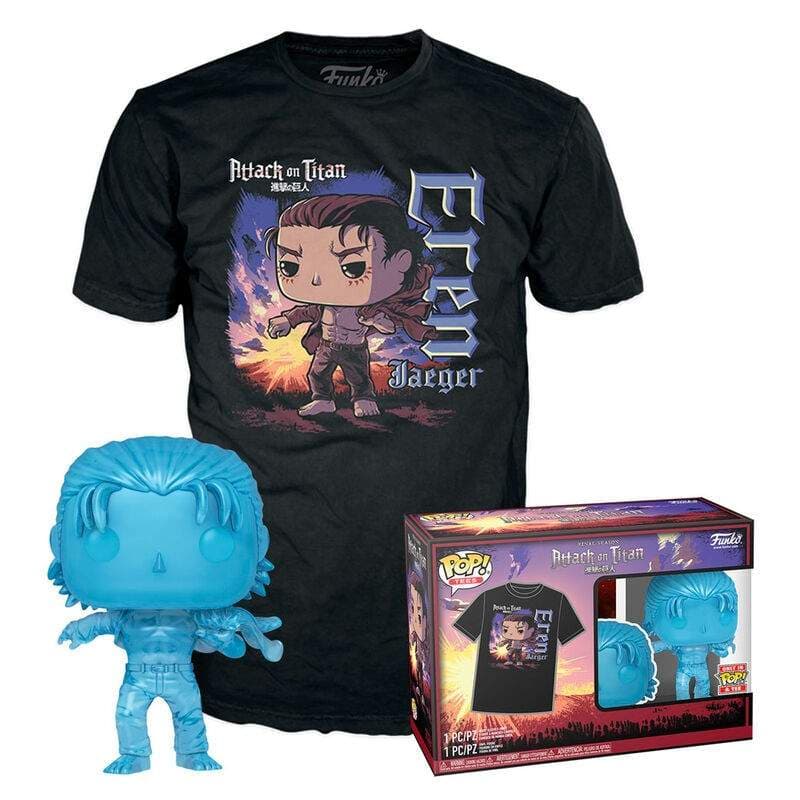Figursæt POP & Tee Attack on Titan Eren Exclusive