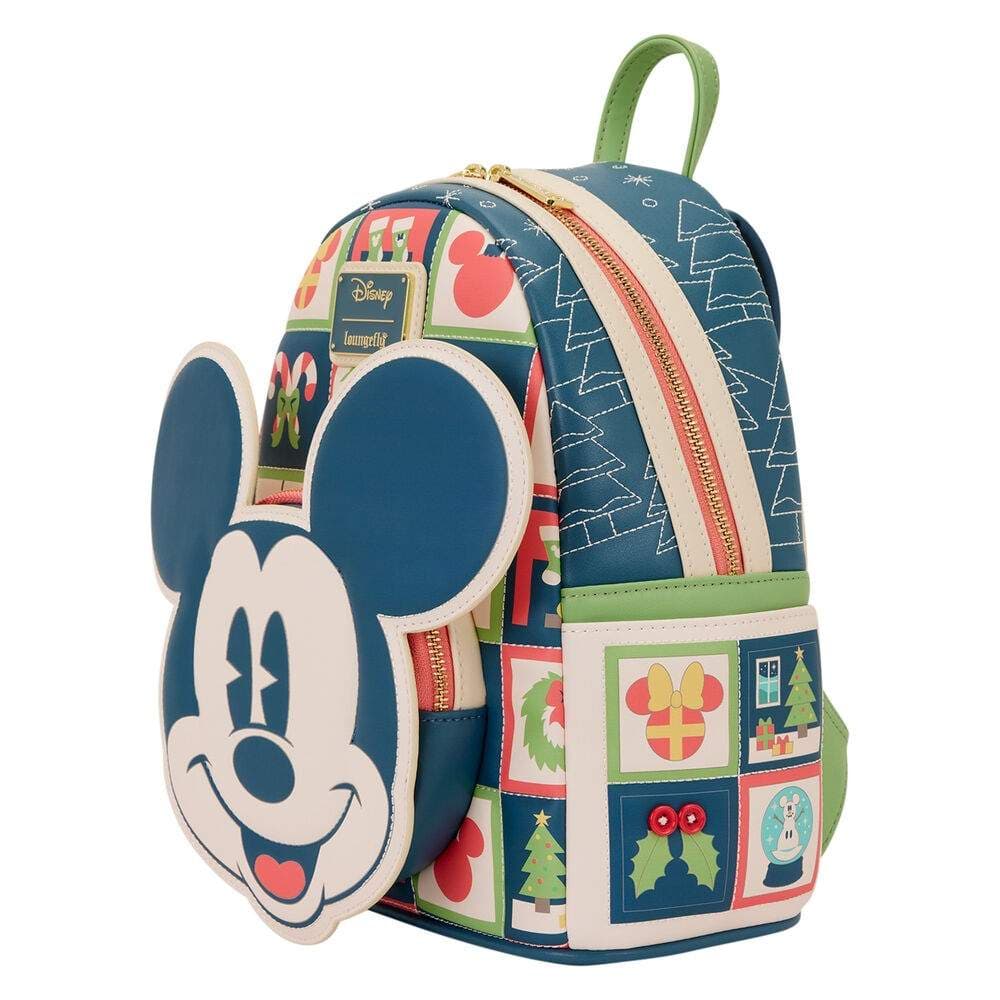 Loungefly Disney Mickey Holiday-rygsæk view 2