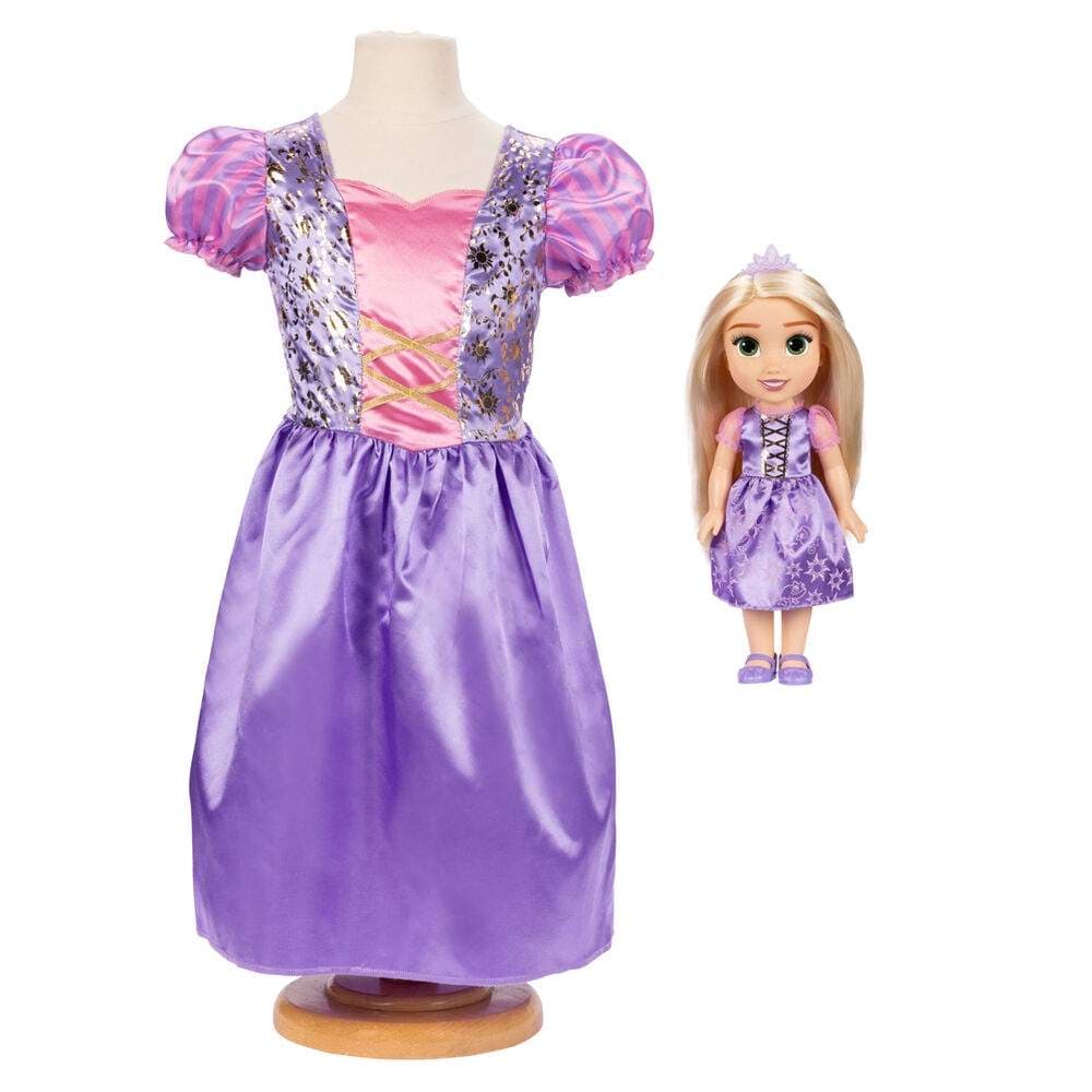 Disney Rapunzel dukke + kostume 38 cm view 2