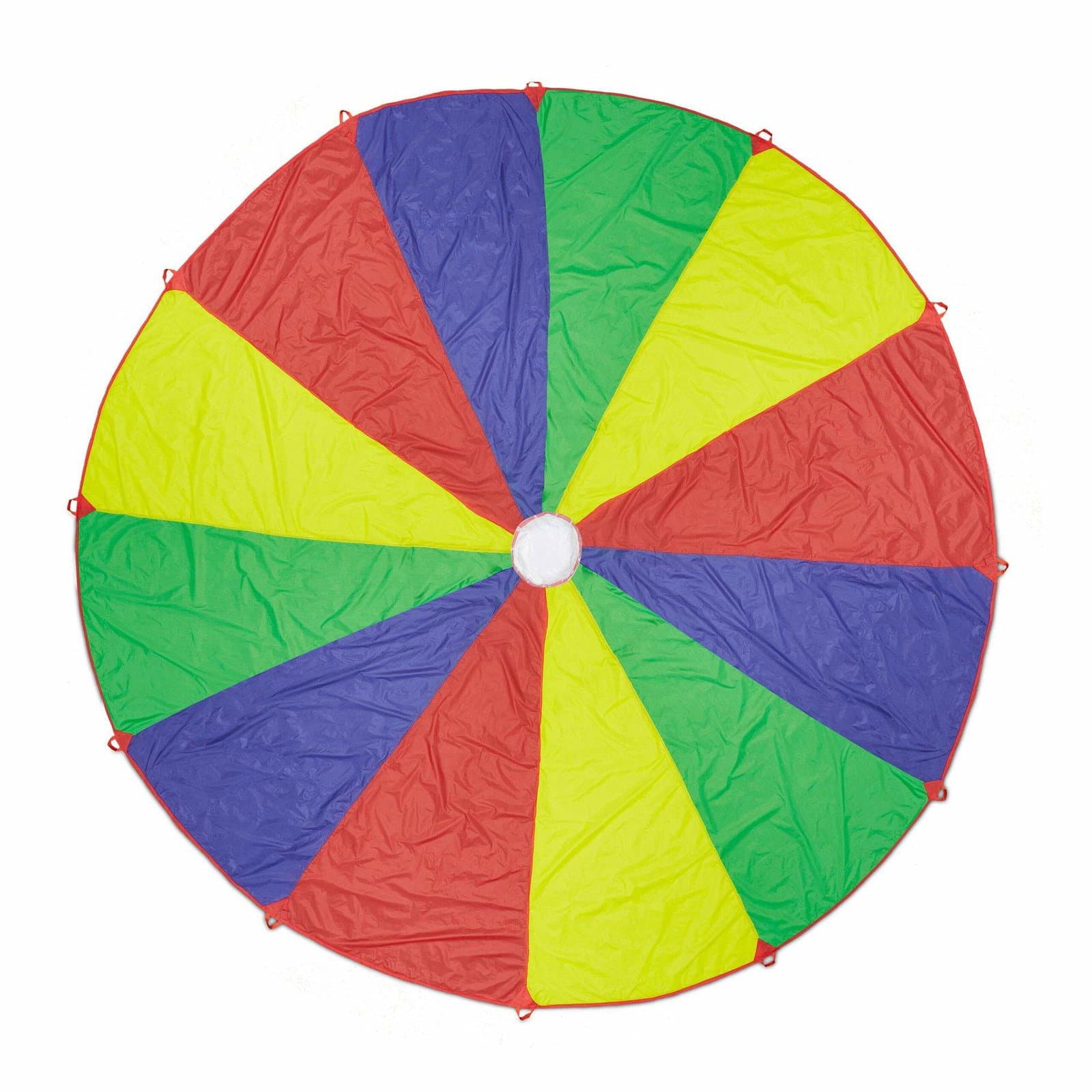 Farverig Lege faldskærm Diameter 6m