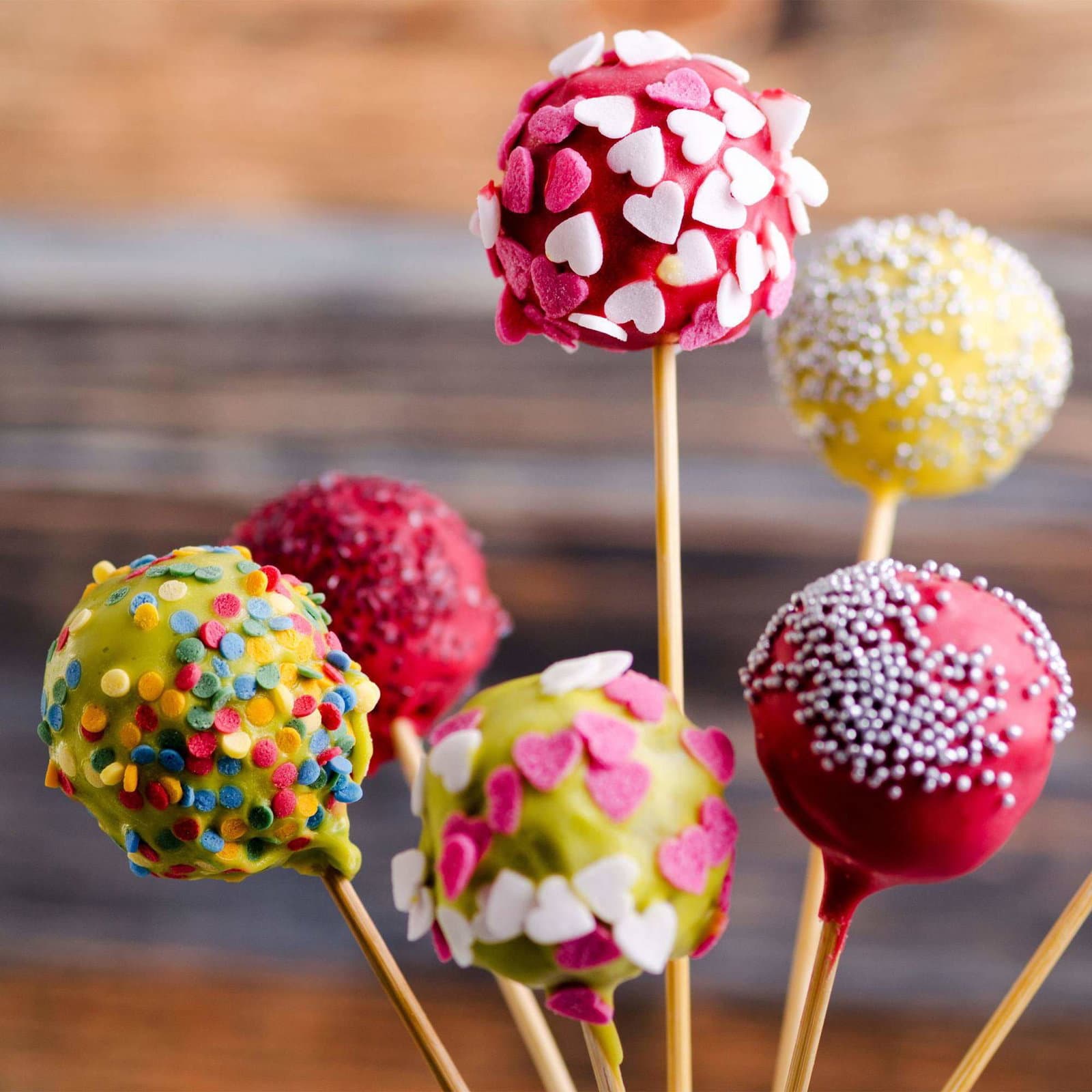 400x Cake Pop Sticks Bambus view 2