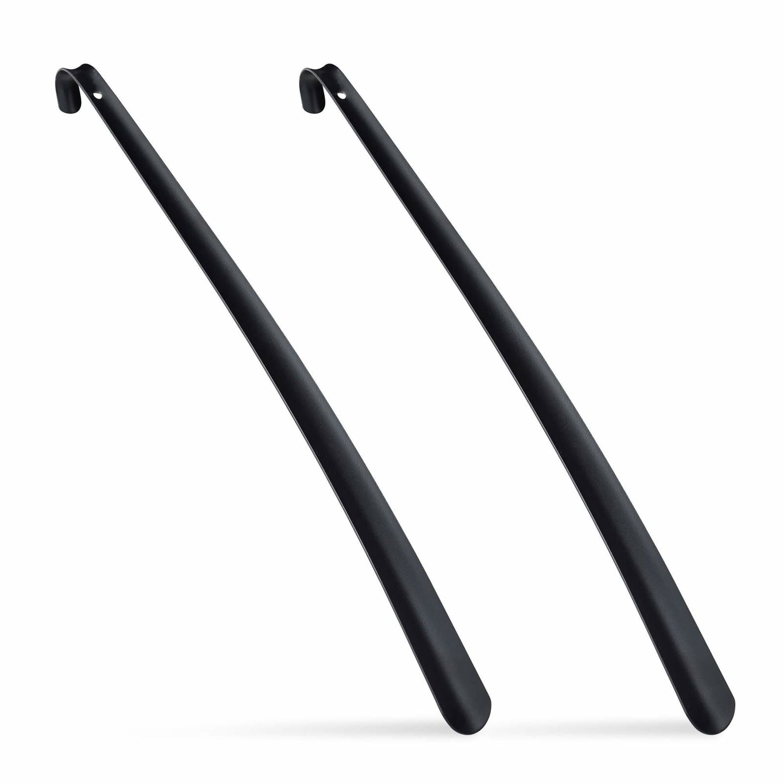 Langt metal skohorn omkring 2