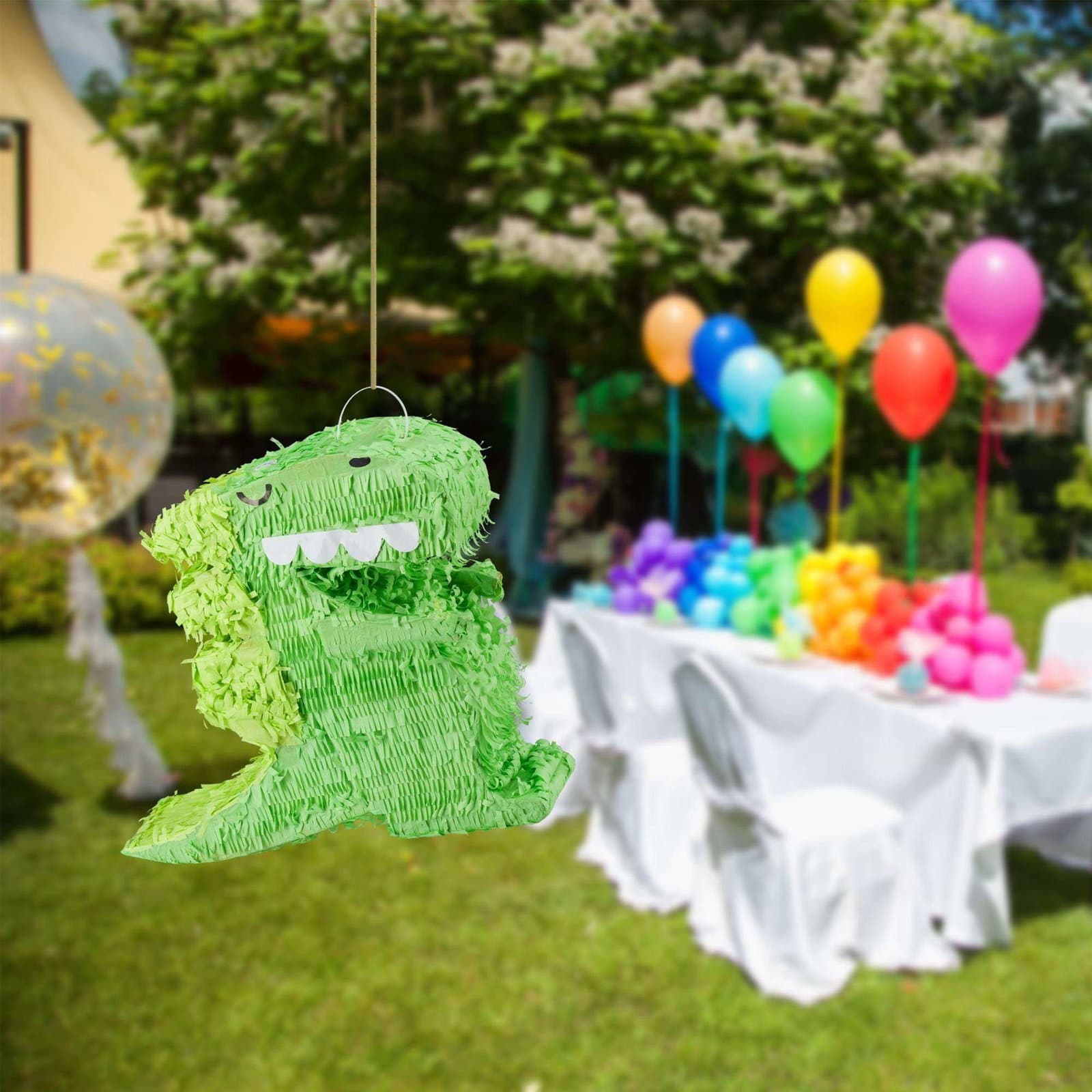 Pinata dinosaur view 2