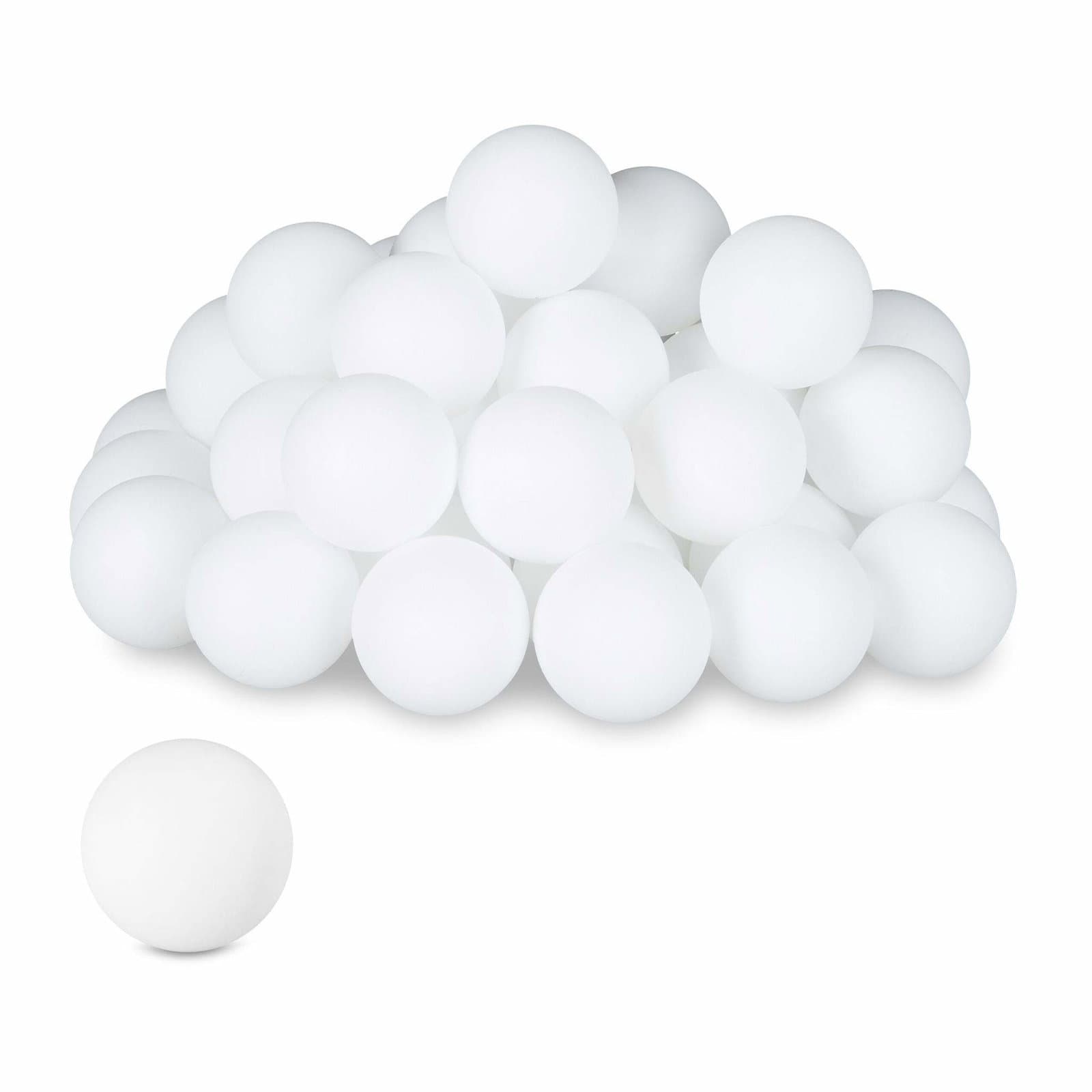 Hvide Beer Pong bolde i sæt med 144 stk