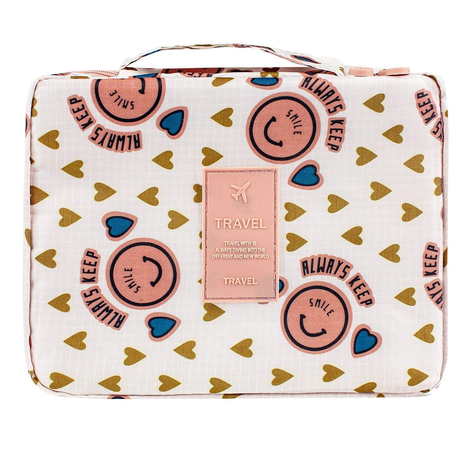 Rejsetoilettaske - Always Keep Smile