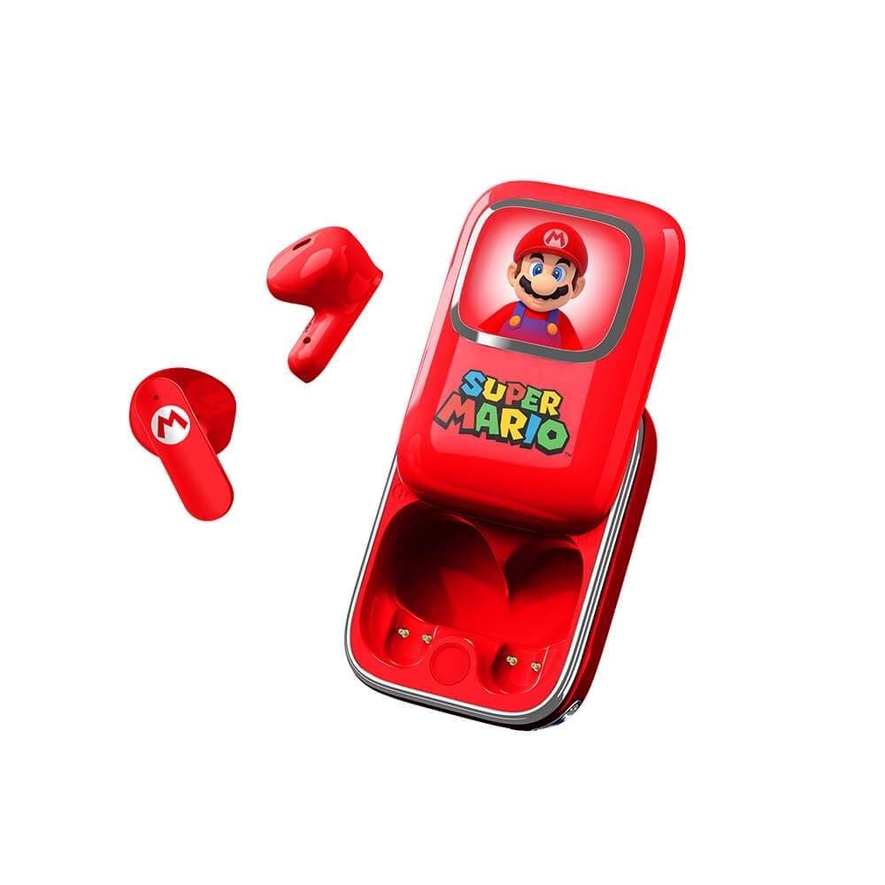 SUPER MARIO røde hovedtelefoner til in-ear TWS Slide