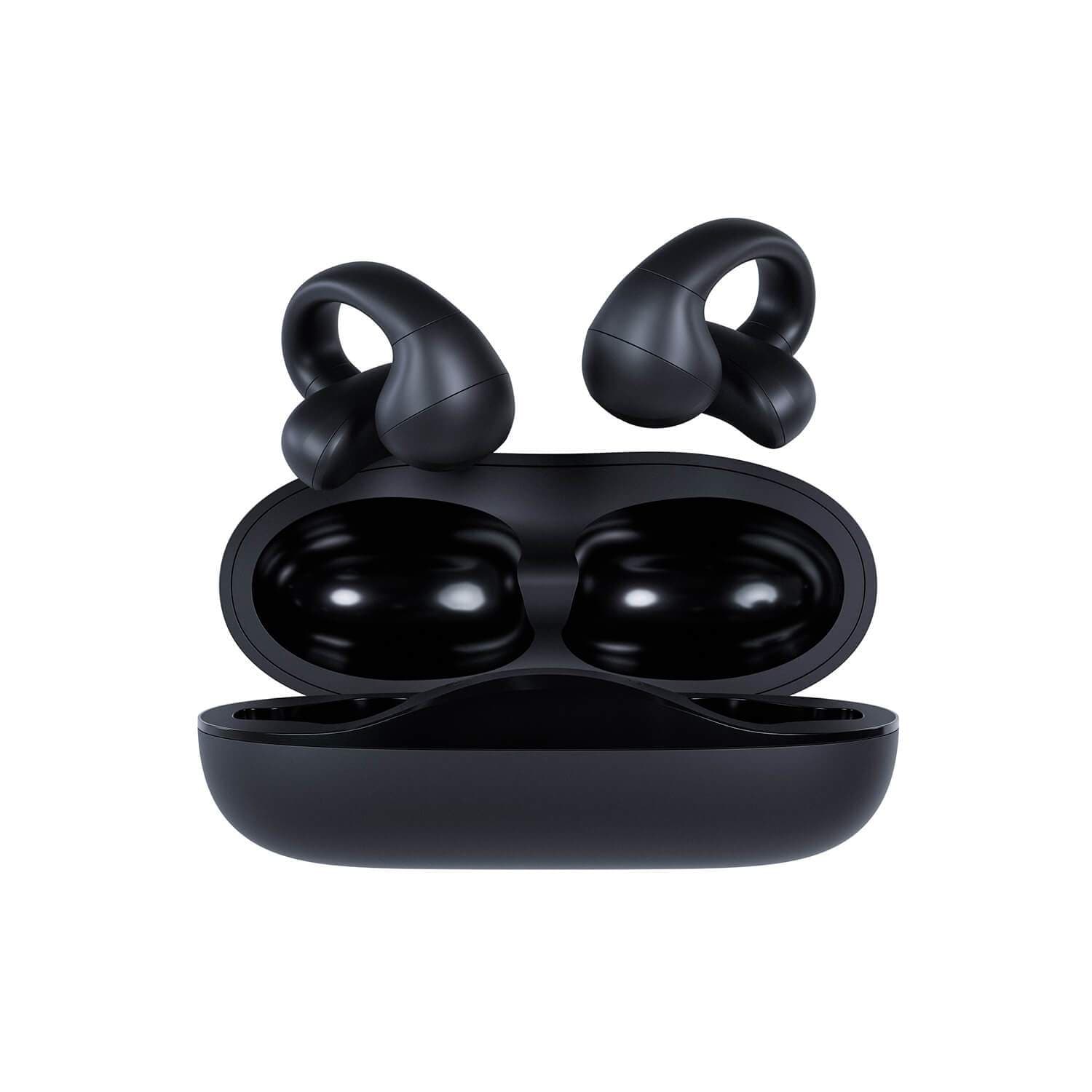 HAPPY PLUGS Hovedtelefonclip OWS True-Wireless Sort