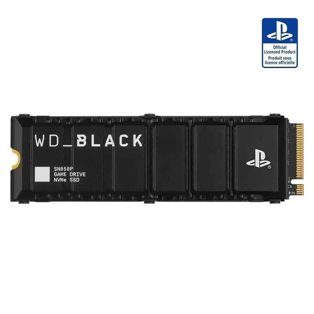 WD Black SN850P NVMe SSD til PS5 1TB