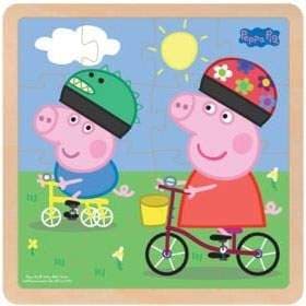 Peppa Pig træpuslespil B
