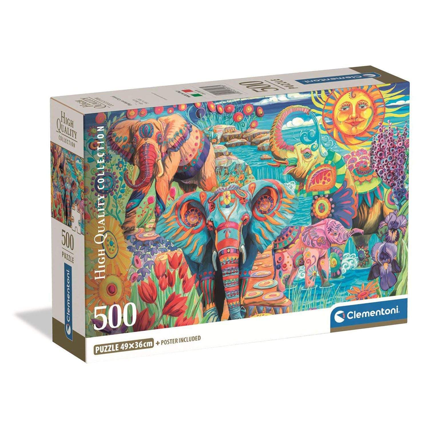 500 stk. CB HQC Elephants Carnival