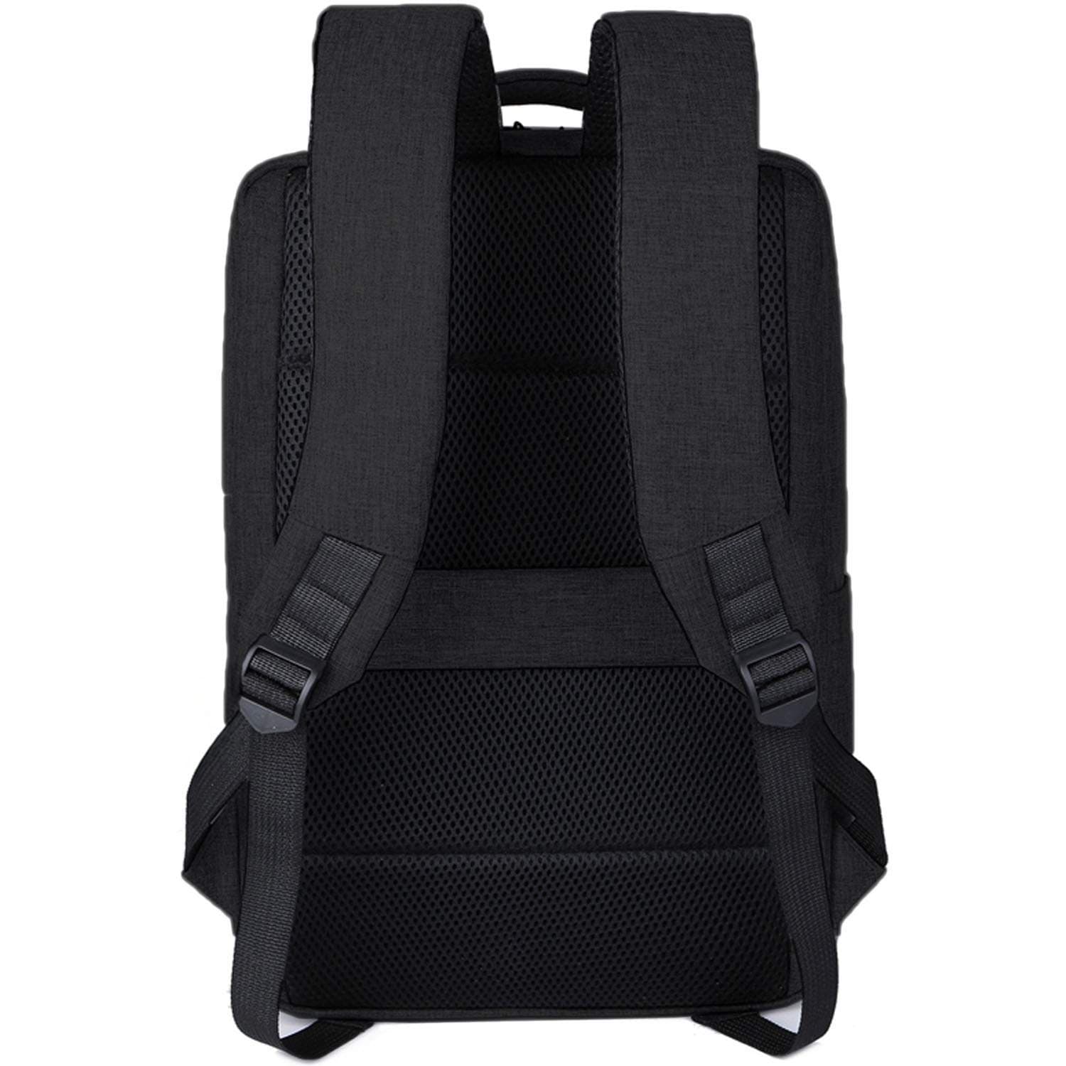 Laptoprygsæk 15,6" Sort – Vandafvisende, 3 lommer view 2