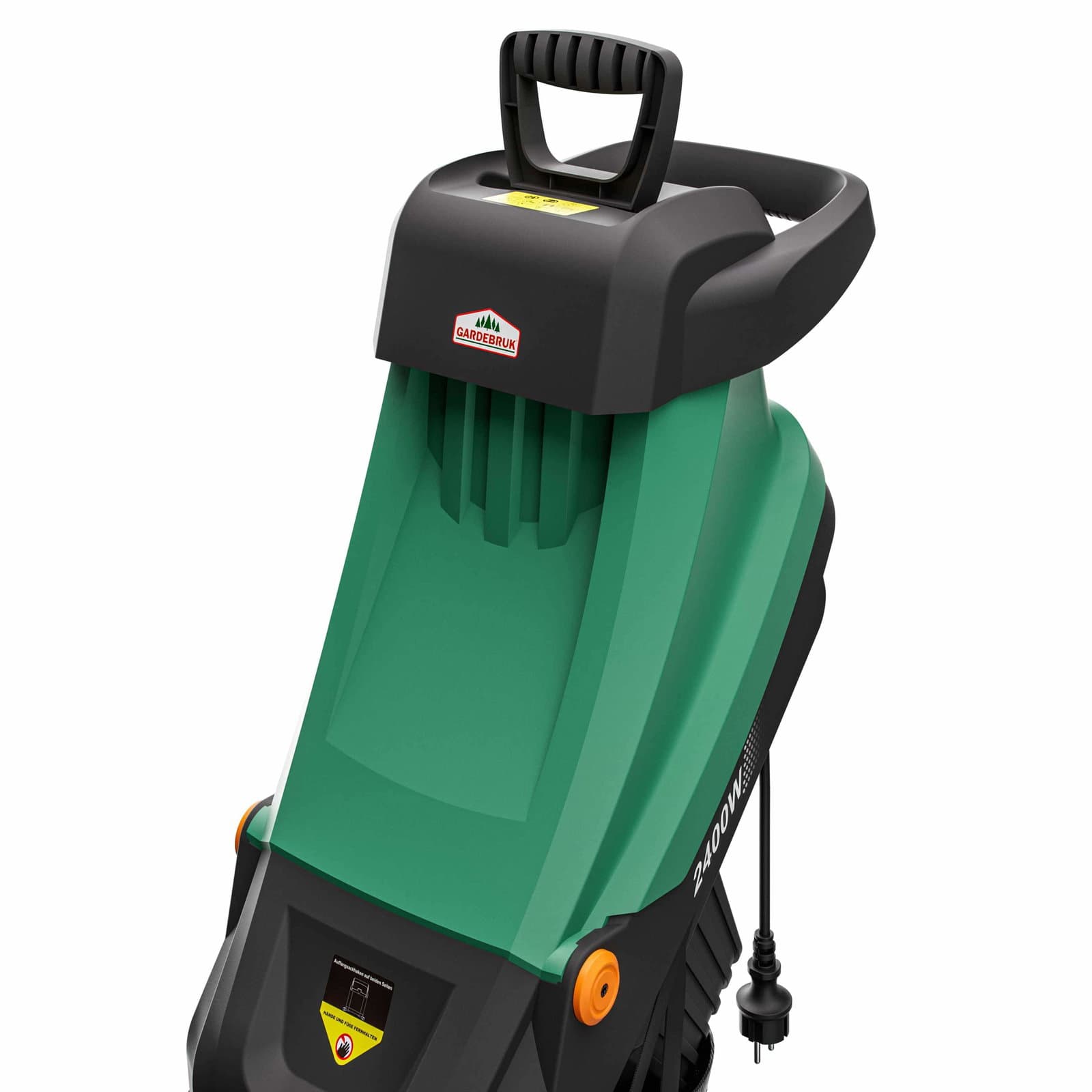 Havekværn 2400W – 2x 50L poser, 45mm kapacitet view 2