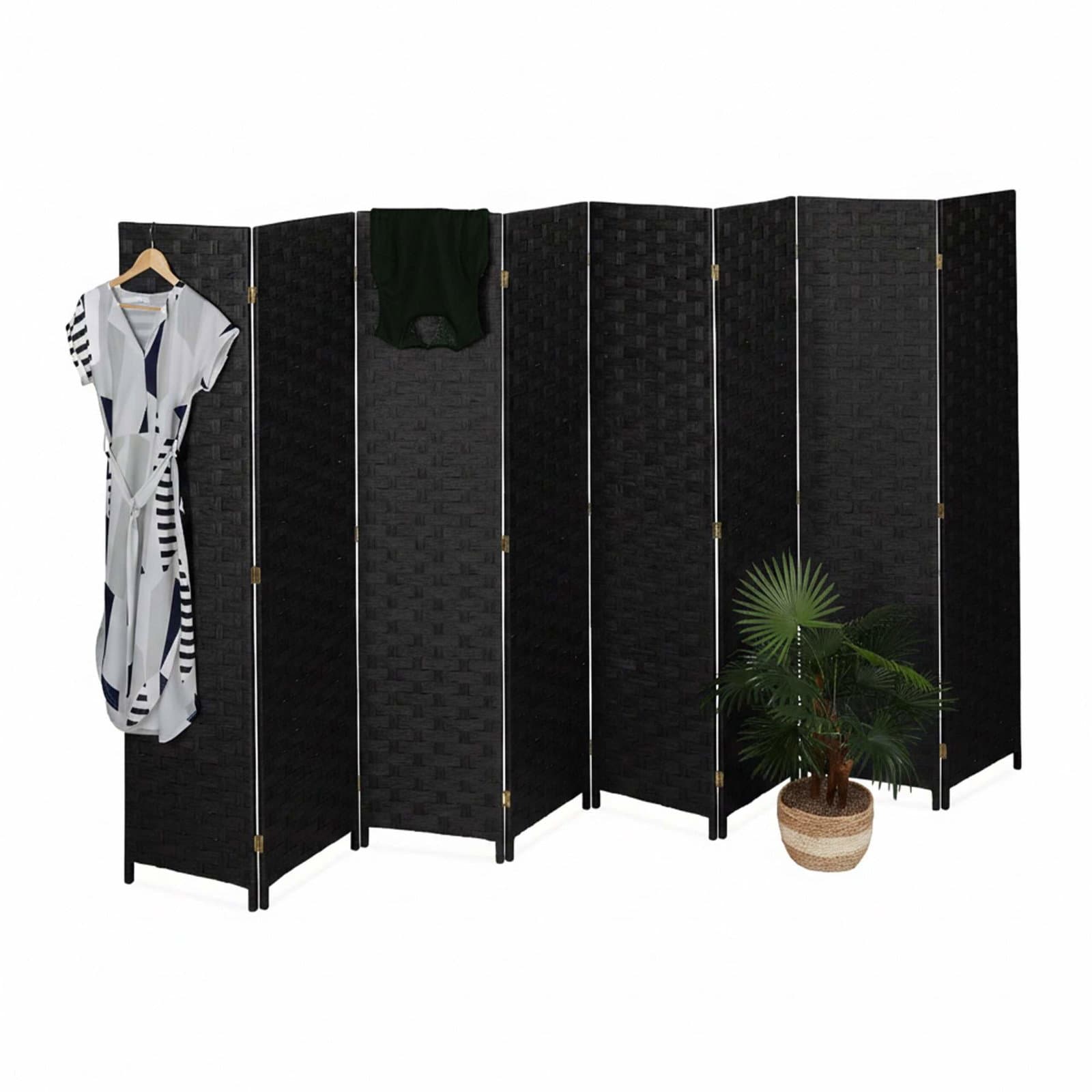 8-panelers foldbar rumdeler – Elegant rumdeler