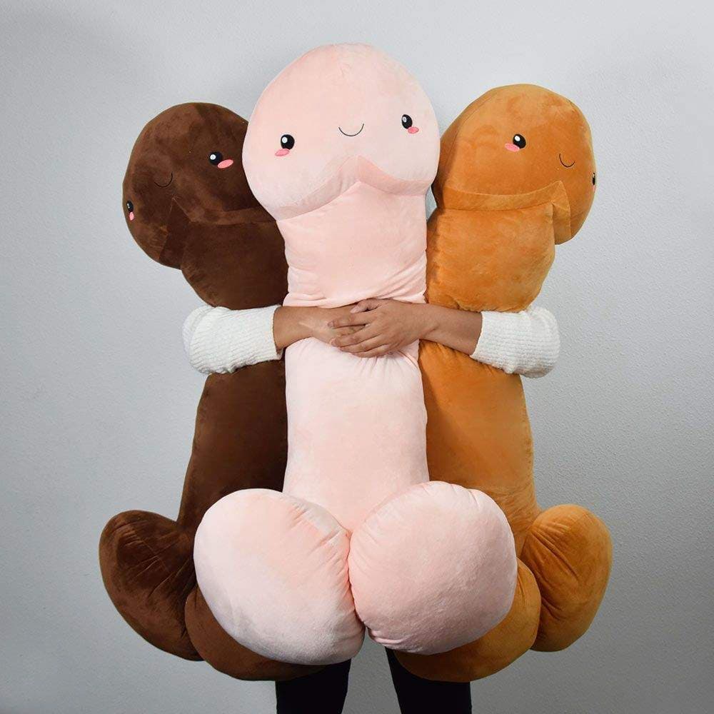 Plys penis kropspude – 100 cm, blød at røre ved